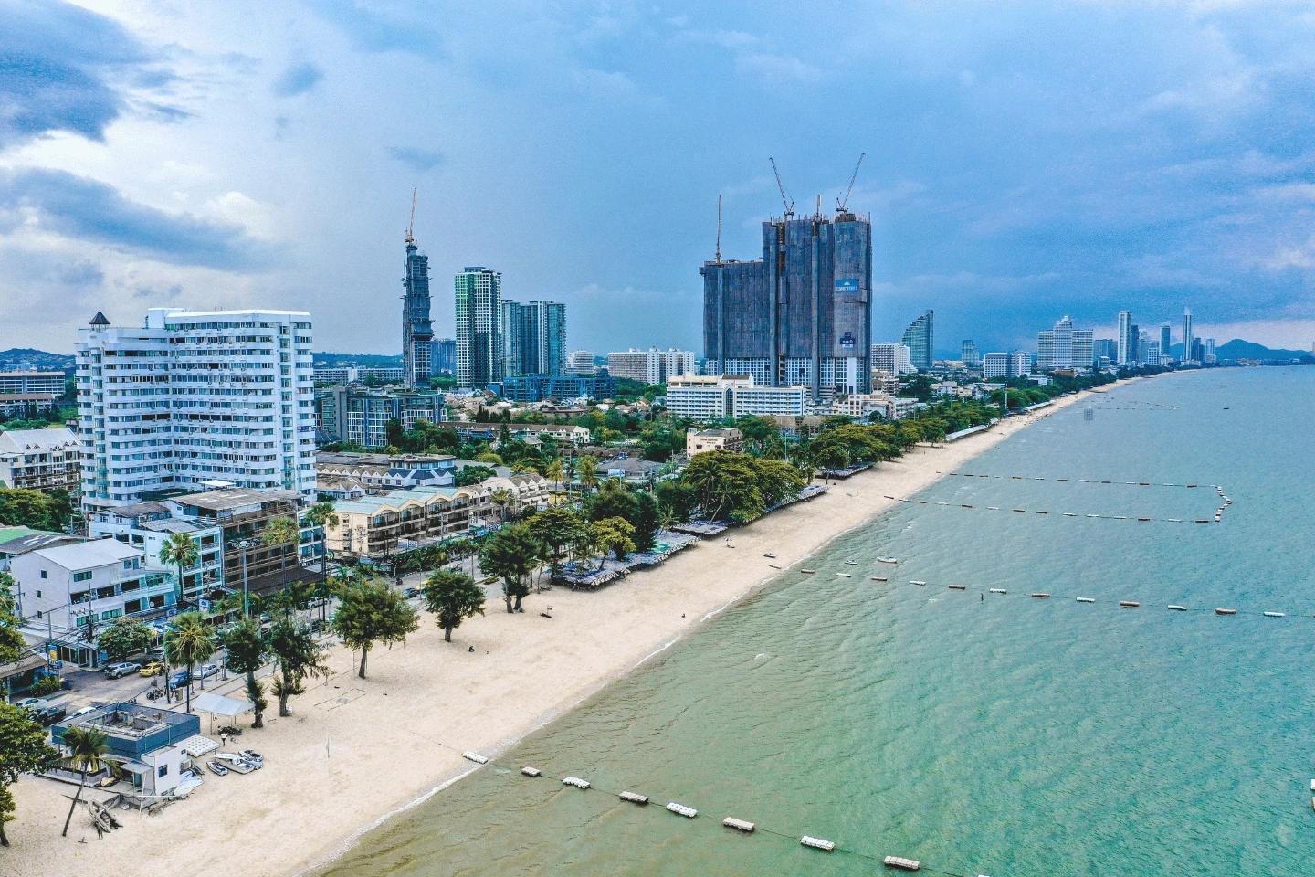 Gay-kaart van Pattaya
