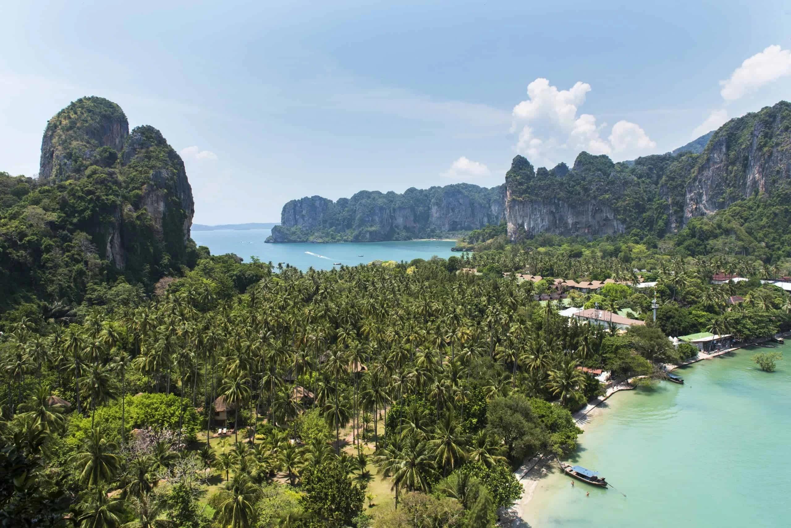 railay bay, krabi thailand, thais