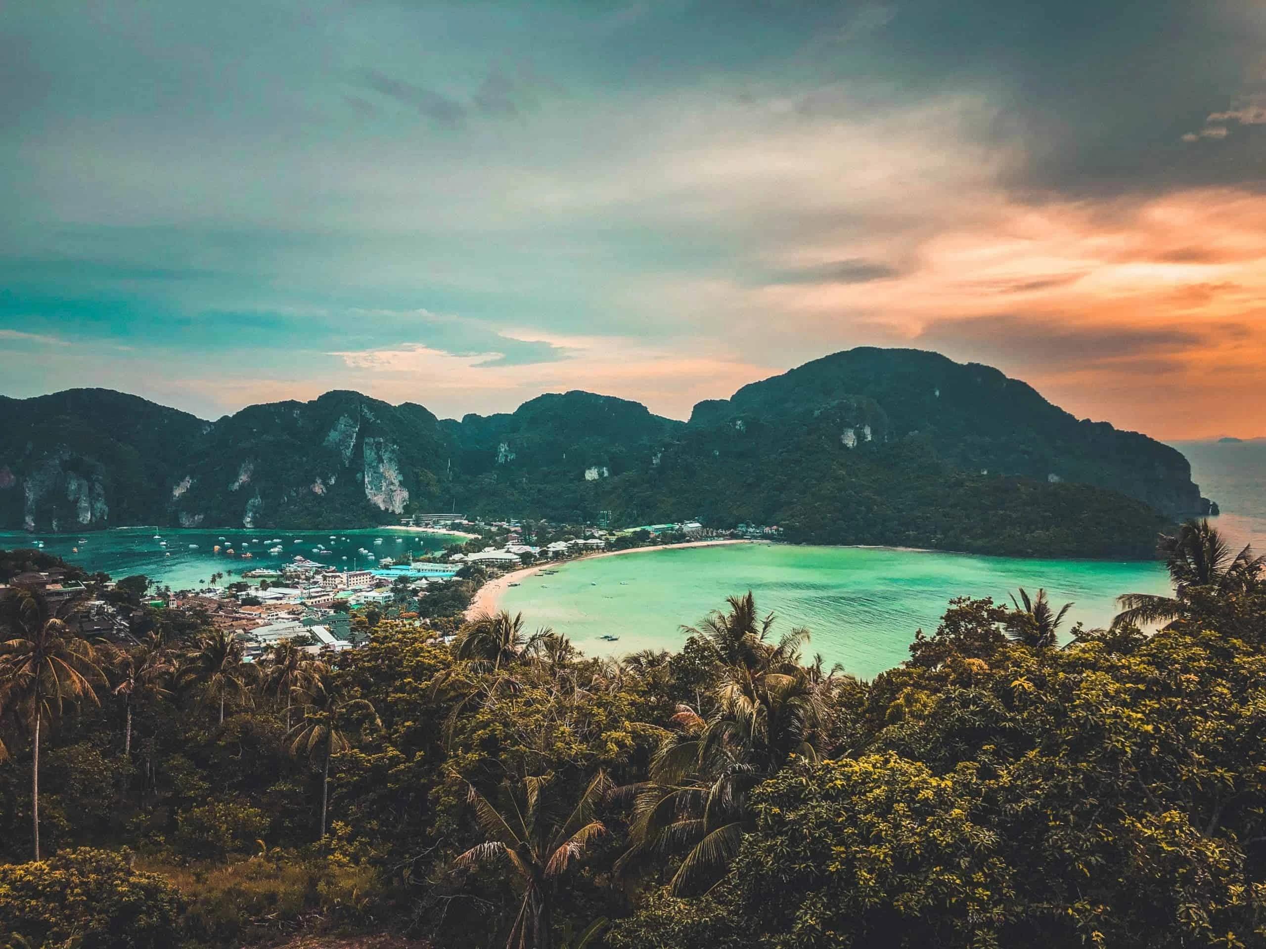 île, thaïlande, île phi phi