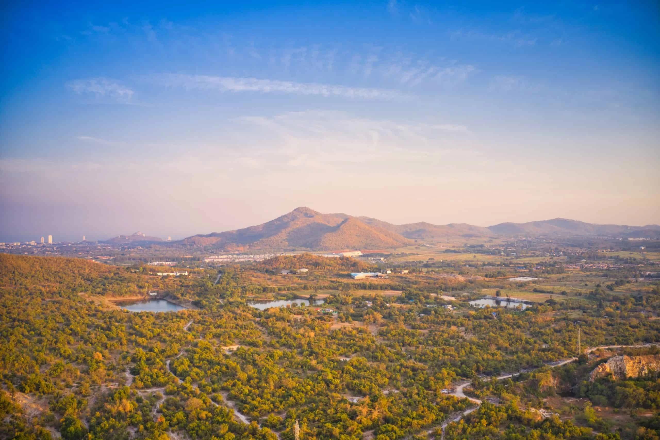 ciel, scénique, hua hin