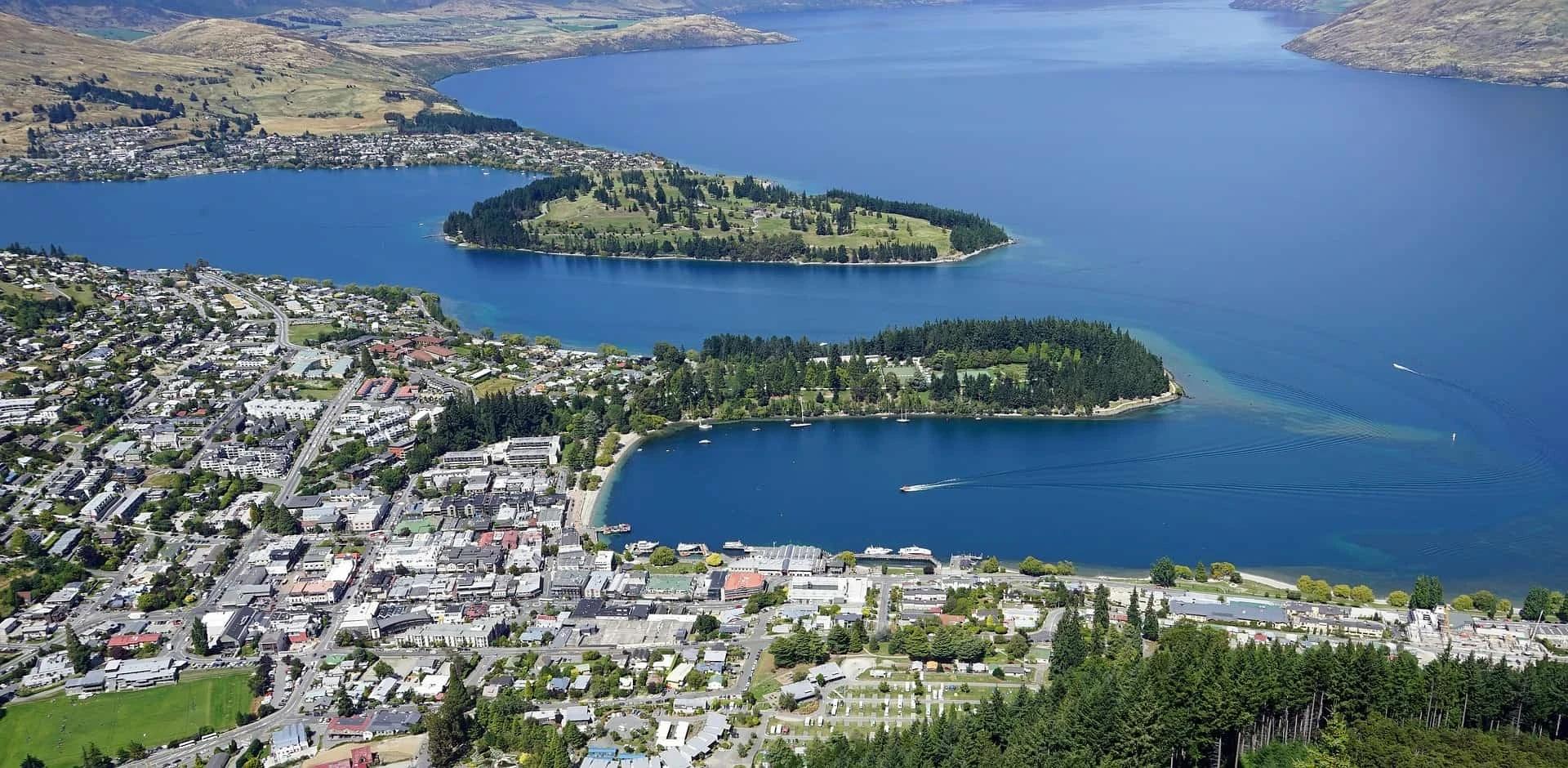 Gay-kaart van Queenstown