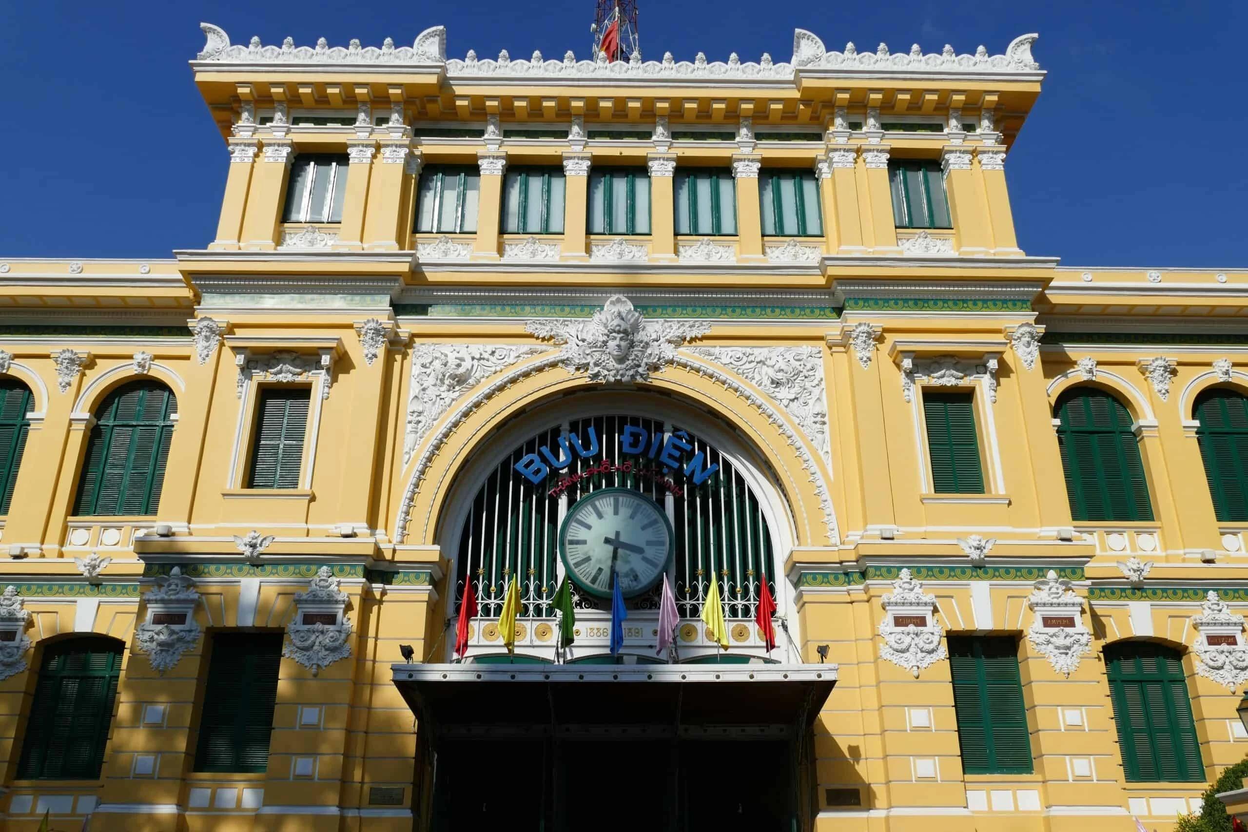 Saigon Ho Chi Minh Ville, Vietnam, Bureau de poste